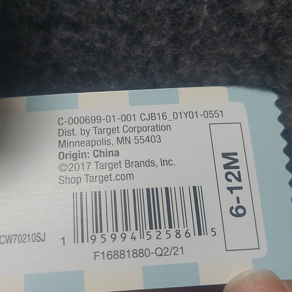 ✨3/$18 Nwt Cat & Jack baby winter hat 6-12mo - Picture 5 of 5